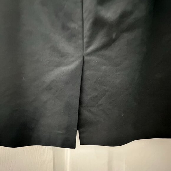 Banana Republic Black Suit Pencil Skirt Size 12 - Picture 5 of 9